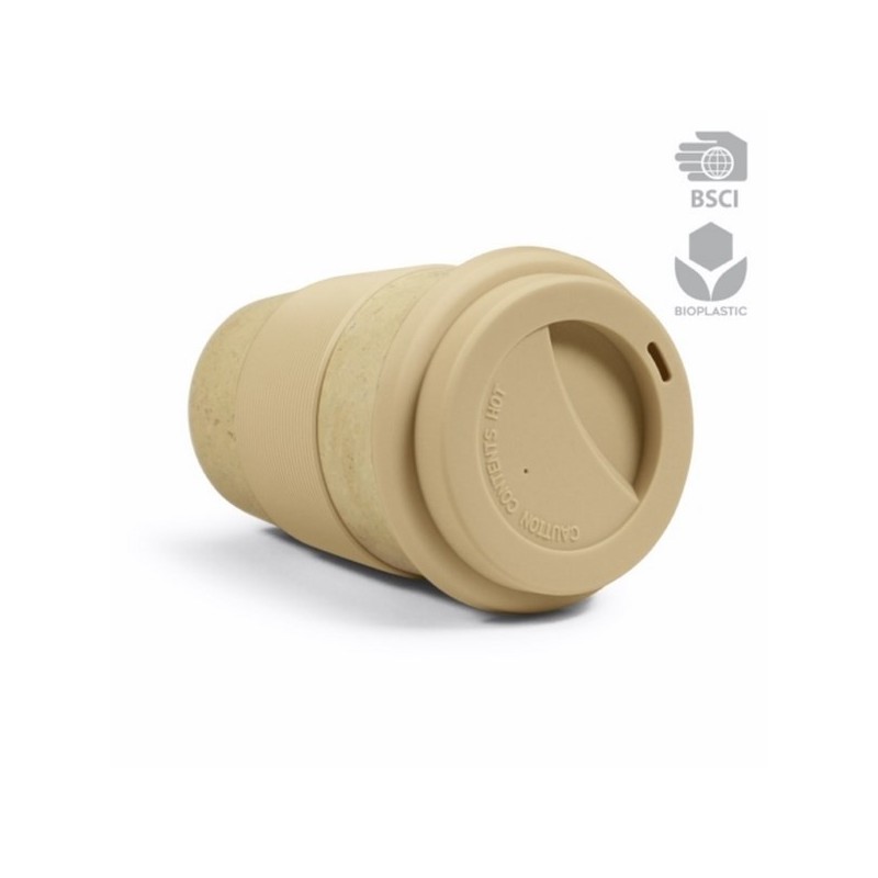 Mug de voyage en bioplastique de 35 cl