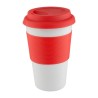 Mug céramique avec couvercle silicone 400 ml