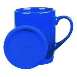 Tasse céramique 350 ml, silicone et couvercle