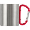 Mug double paroi 20 cl poignée mousqueton