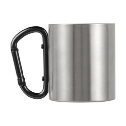 Mug double paroi 20 cl poignée mousqueton