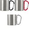 Mug double paroi 20 cl poignée mousqueton