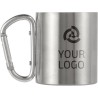Mug double paroi 20 cl poignée mousqueton