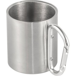 Mug double paroi 20 cl poignée mousqueton