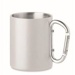 Mug en métal anse mousqueton 300 ml
