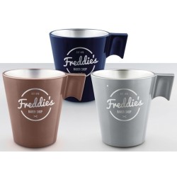 Mug uni en verre trempé 220 ml