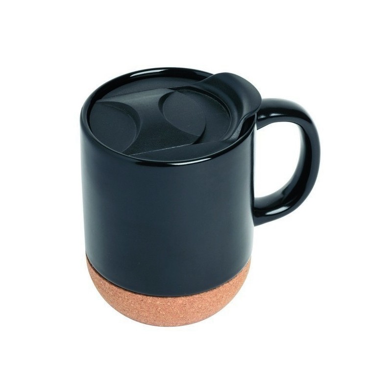 Mug en céramique 350 ml avec couvercle