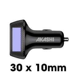 KURUMA - Chargeur Allume Cigare USB et USB-C Ultra-rapide 37W