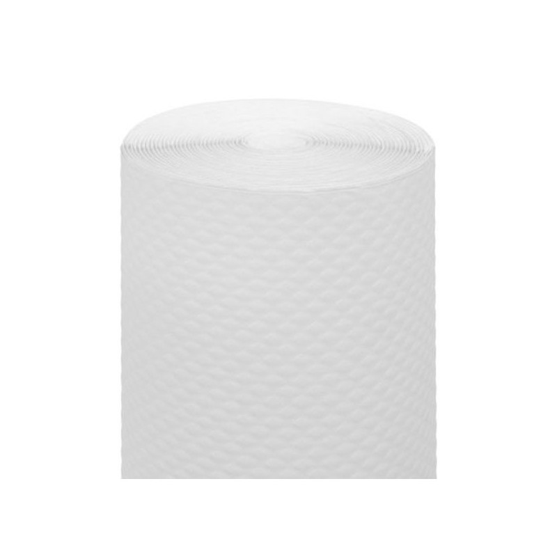 Rouleau de nappe en papier blanc