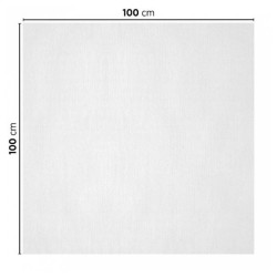 Nappe en papier blanc 100x100cm