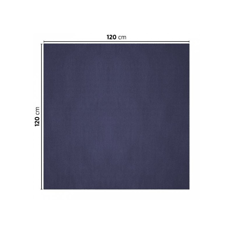 Nappe en papier coloré 120x120cm