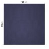 Nappe en papier coloré 120x120cm