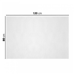 Nappe en papier blanc 80x120cm
