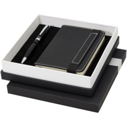 Coffret cadeau avec cahier A6 et stylo bille