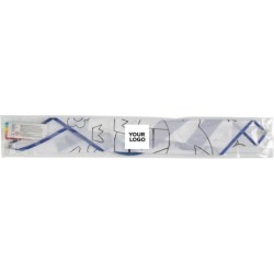 Cerf-volant en polyester à colorier livré avec 4 feutres