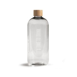 Bouteille 75cl transparente RPET - Fabrication France