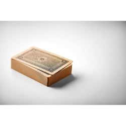 Jeu de 54 cartes en carton recyclé