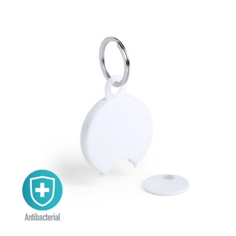 Porte-clés jeton antibactérien
