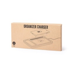 Organiseur de bureau avec chargeur sans fil 5W