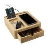 Walter Bamboo Big Dock 15W organisateur et chargeur