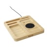 Walter Bamboo Single Dock 15W organisateur et chargeur