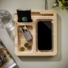 Walter Bamboo Single Dock 15W organisateur et chargeur