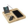 Walter Bamboo Single Dock 15W organisateur et chargeur