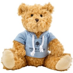 Ours en peluche avec sweat capuche