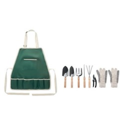 Tablier et outils de jardinage