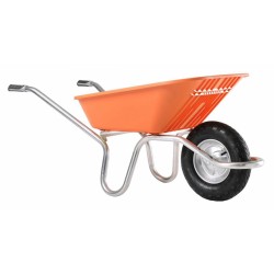 Brouette à caisse plastique