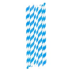 Set de 10 pailles en papier