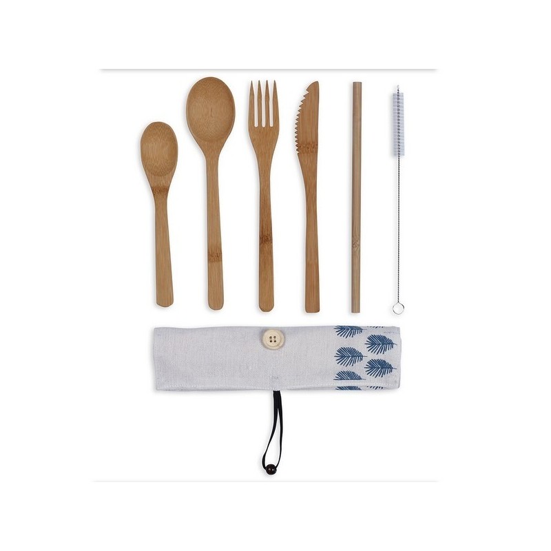 Set de couverts en bambou
