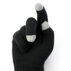 Gants munis de 3 embouts pour écran tactile