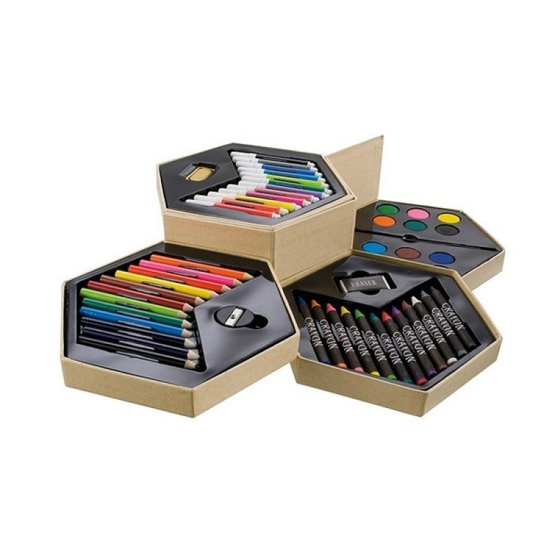 Set de peinture ARTIST crayons, marqueurs, peintures