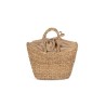 Sac panier demi-lune en jonc de mer