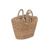 Sac panier demi-lune en jonc de mer