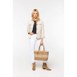 Sac panier en jute et jonc de mer