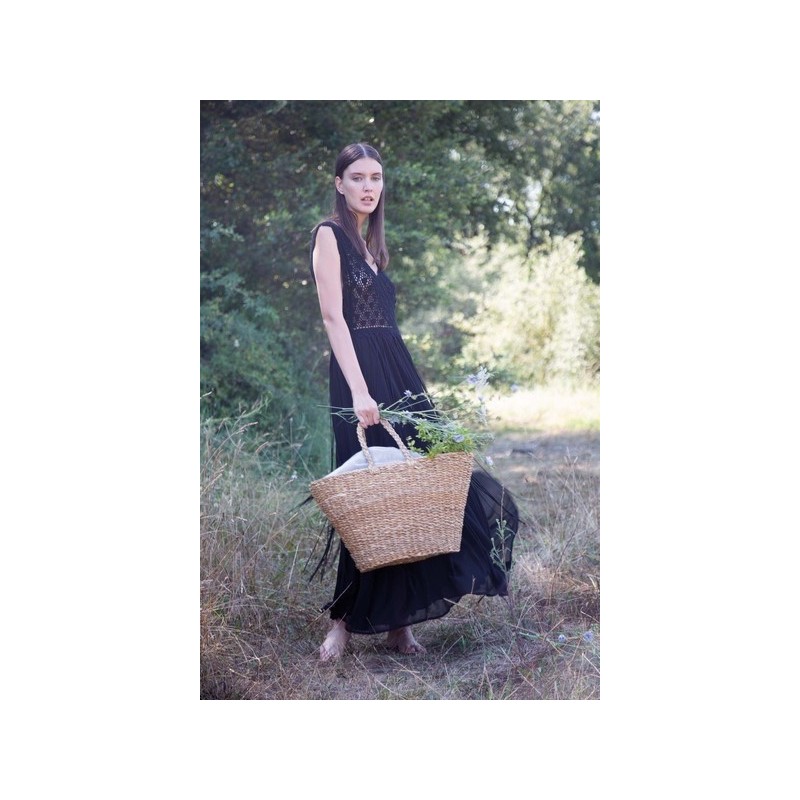 Panier tressé à la main