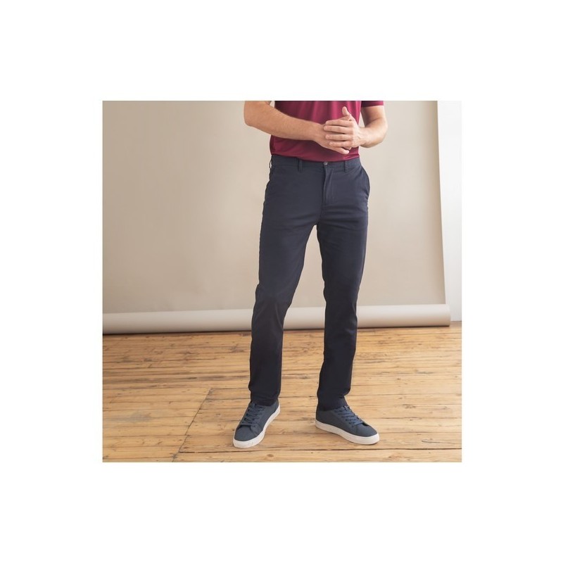 MEN'S STRETCH CHINO - FLEX WAISTBAND - Pantalon homme Chino ceinture ajustable