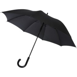Parapluie de 23" à ouverture automatique avec aspect carbone et poignée courbe
