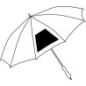 Parapluie en alu/fibre de verre