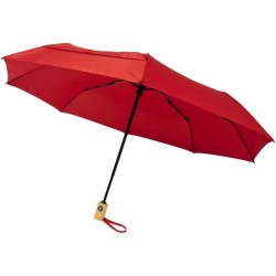 Parapluie en RPET pliable 21" à ouverture/fermeture automatique
