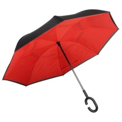 Parapluie automatique réversible