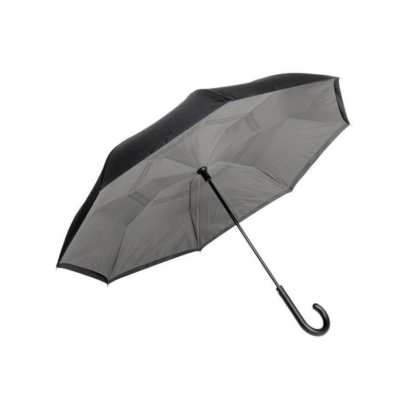Parapluie-canne réversible automatique