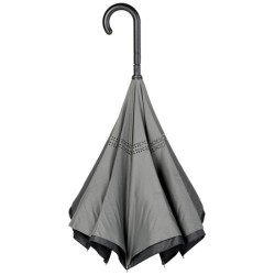 Parapluie-canne réversible automatique