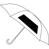 Parapluie-canne réversible automatique