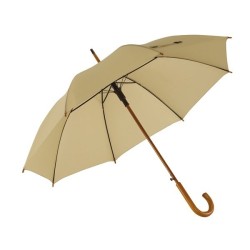 Parapluie automatique en bois avec manche