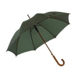 Parapluie automatique en bois avec manche
