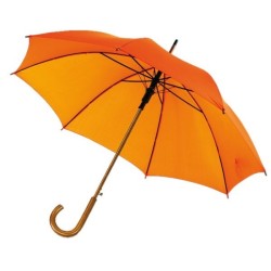Parapluie automatique en bois avec manche