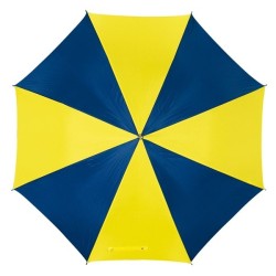 Parapluie automatique bicolore à poignée arrondie